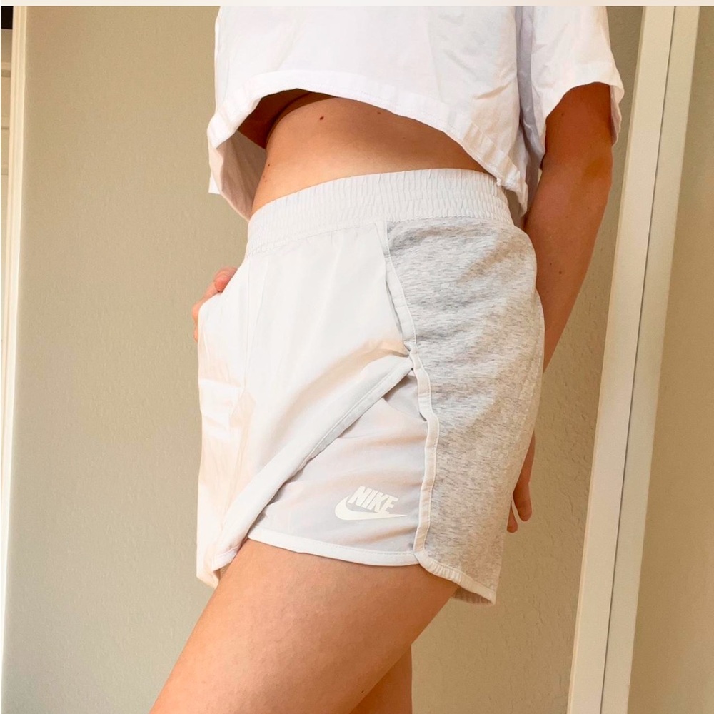 Nike Vintage Gray and White Skort